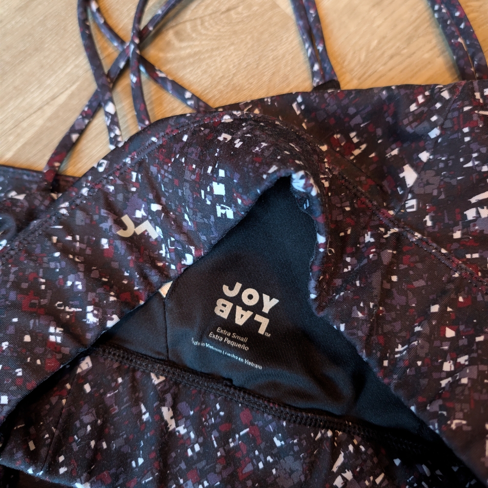 Joylab Multicolor Patterned Set Leggings And Bra - image 7